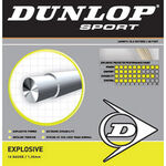 Tenisové Struny Dunlop Explosive 12,2m silber